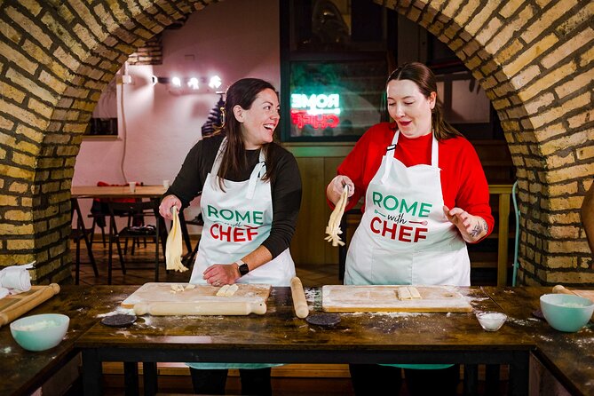 2-in-1 Pasta and Tiramisu Cooking Masterclass in Rome - Choosing carbonara or cacio e pepe