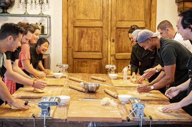 3 Hour Florence Pasta Making & Unlimited wine - What this Florence cooking class is really about