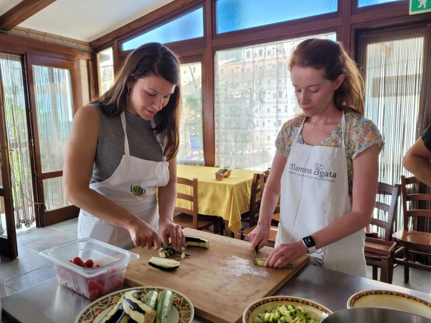 Amalfi: Make tagliatelle, mozzarella and tiramisù - Fresh tagliatelle from the vegetable garden