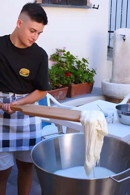 Amalfi: Milk the cows, Make Pasta, Mozzarella and Tiramisù! - Tiramisu and the meal at the end