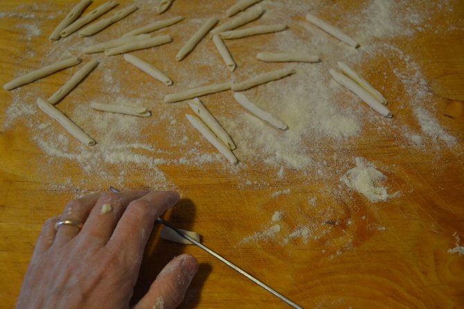 Apulian cooking class fresh pasta and focaccia - Sitting Down to a Homemade Apulian Lunch