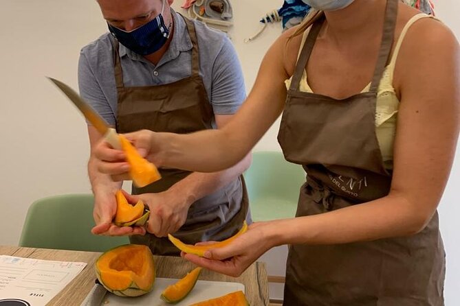 Artisanal ice cream pasta course in Castellana caves - Food allergies and special diets