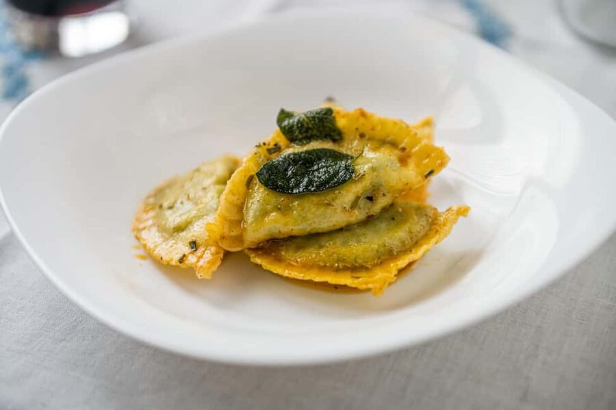 Assisi: Pasta Making Class with Mamma - Prosecco, nibbles, and the start of the class