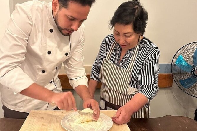 Authentic Pasta and Tiramisù cooking class at spanish steps - Making Fettuccine With Nothing but Egg, Flour, and Your Hands