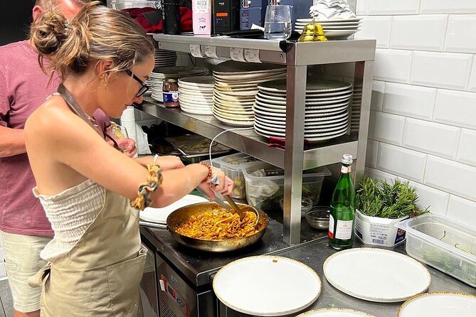 Authentic Pasta Making Class in Florence with a Local Chef - Mixing the dough with local ingredients