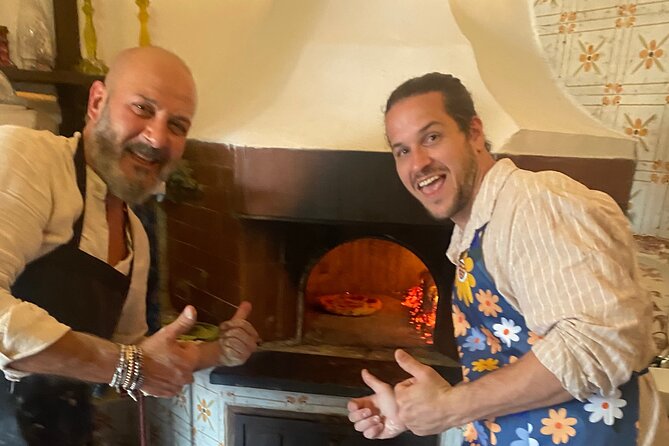 Authentic Pasta & Pizza Cooking Class with Sorrento Coast Pickup - The atmosphere depends on Chef Enzo