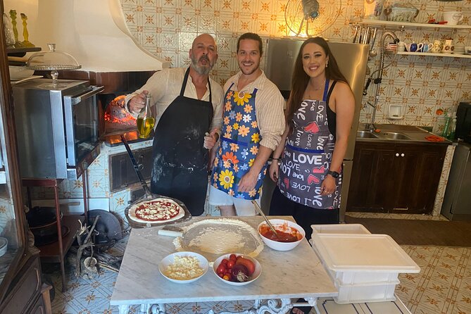 Authentic Pasta & Pizza Cooking Class with Sorrento Coast Pickup - Pickup, meeting point, and timing