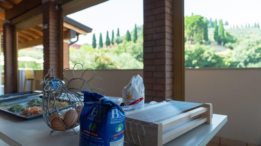 Bardolino: Garda Lake Pasta Cooking Class at Agritourism - A pasta class with a view near Bardolino