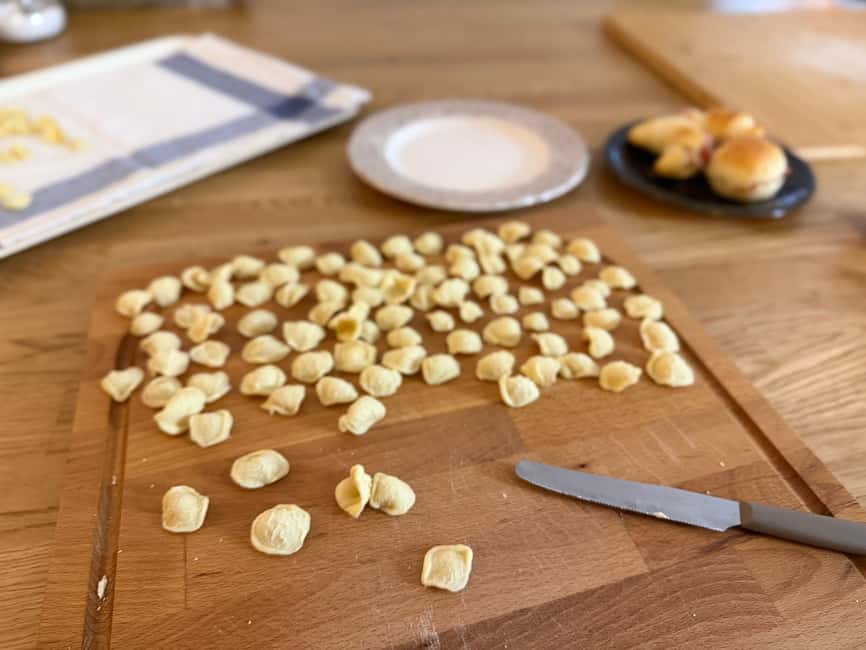 Bari: Apulian Cooking Class - Fresh Pasta and Focaccia - Starting with Apulian semolina and orecchiette