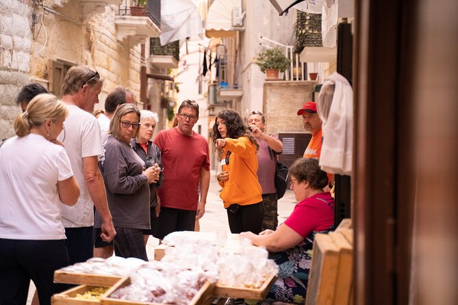 Bari Bike Tour with Pasta Experience - Piazza Mercantile and everyday Bari