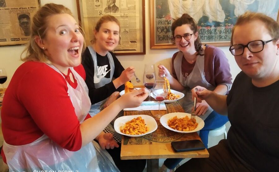 Bologna: Pasta Secrets Cooking Class with Local Expert - Meeting Daniele at Drogheria degli Elefanti