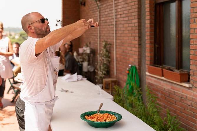 Cesarine: Small group Pasta and Tiramisu class in Viareggio - Mixing dough and making two pasta dishes