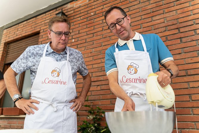 Cesarine: Small group Pasta & Tiramisu class in Rome - Health and comfort details