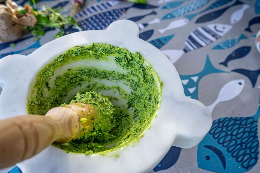 Cinque Terre: Gnocchi & Pesto cooking class with seaview - My call: book it if the meal is only half the point