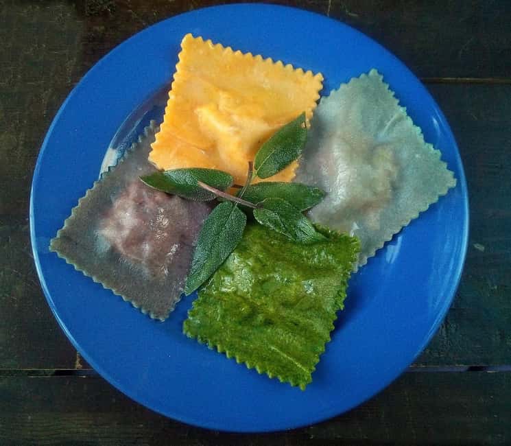 Colorful Tagliatelle and Ravioli Cooking Class near Arezzo - From dough mixing to tagliatelle and ravioli