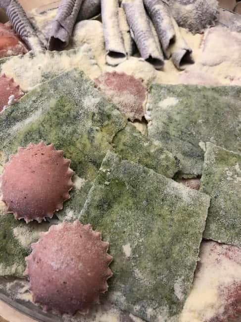 Colorful Tagliatelle and Ravioli Cooking Class near Arezzo - What the $116 price buys you