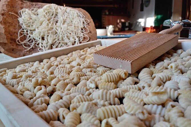 Colorful Tagliatelle & Walnut Ravioli – Home Cooking in Spoleto - Kneading, cutting, rolling, and filling