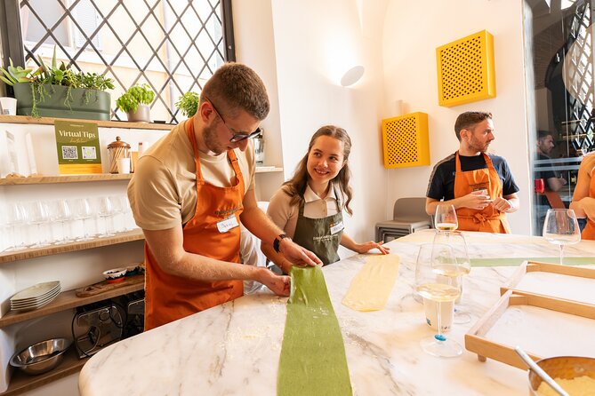Cook & Dine in Rome: Pizza, Ravioli & Gelato with Unlimited Wine - The meal is the payoff