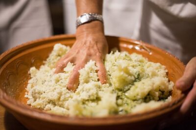 Cooking Class in a Secret Courtyard – Culurgiones (Sardinian Pasta)