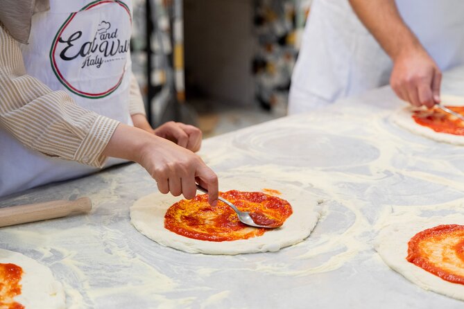 Cooking Class in the Heart of Rome: Pizza and Tiramisu Making - Starting with dough, flour, and practical instruction