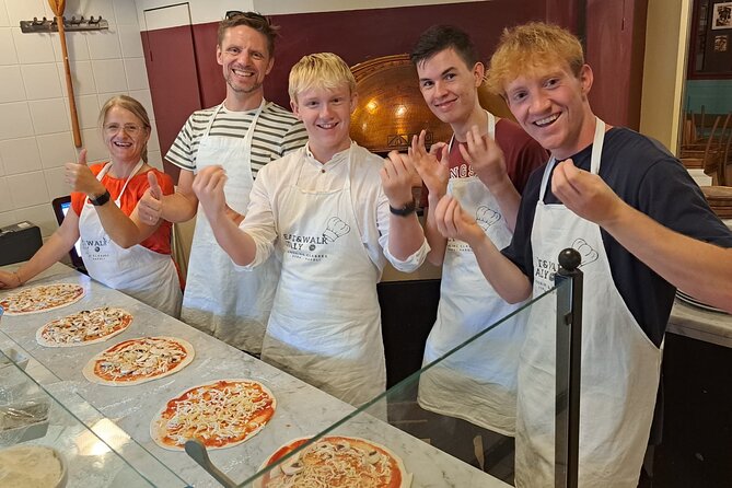Cooking Class in the Heart of Rome: Pizza and Tiramisu Making - Making tiramisu together