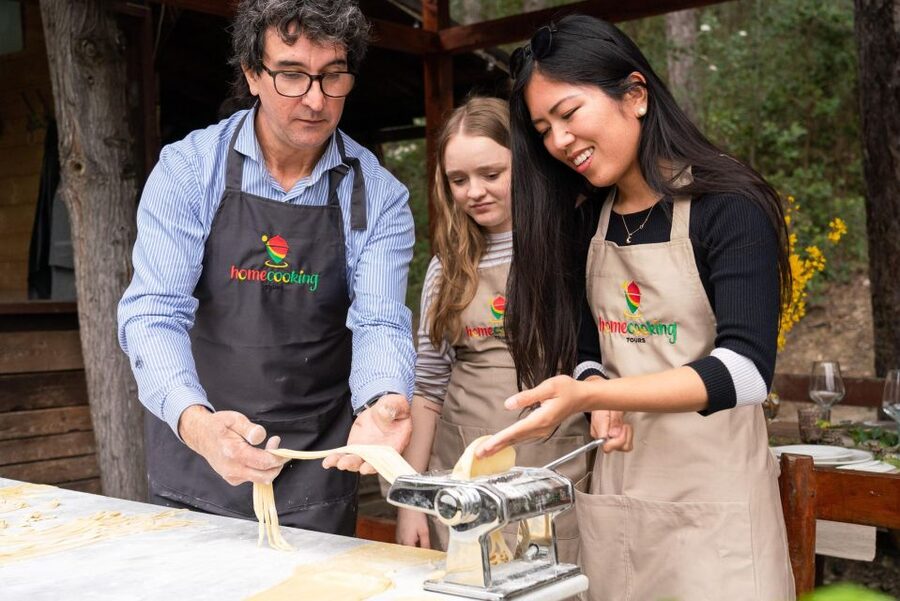 cooking pasta class - Dessert and the pleasure of a complete meal