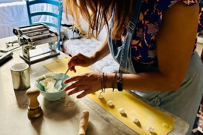 Dolce Vita by Day Market Tour & Pasta Making Class - Making two fresh pastas and two sauces