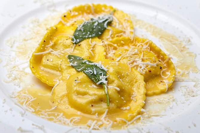 Exquisite Italian Pasta in Tucson (Includes 5-Course Meal) - Nutella ravioli finishes with a playful twist