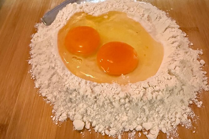 Florence; Cooking Course Pasta/Tiramisu and Lots of Wine - Tagliatelle and the value of simple ingredients