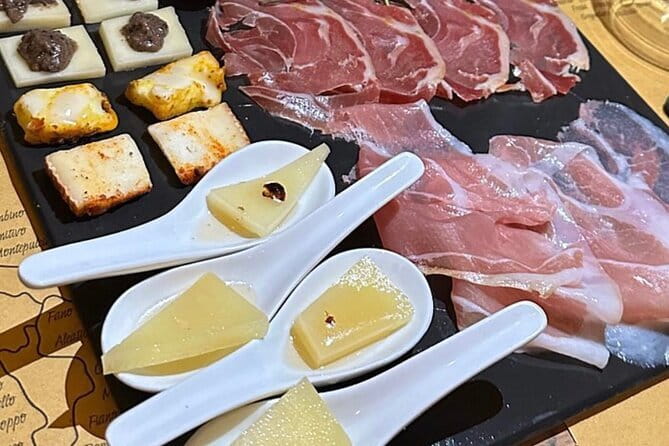 Florence Food Tour with Truffle Pasta, Steak & Free Flowing Wine - The wine window and a changing pace