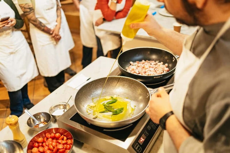 Florence: Premium Pasta and Gelato Cooking Class - Three hours of cooking in central Florence