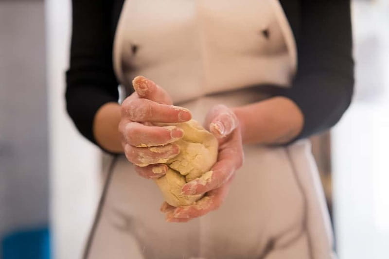 Florence: Premium Pasta Cooking Class with Tiramisu & Wine - Making dough, pappardelle, and ravioli by hand