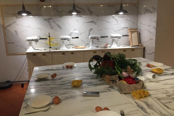 Florence Small-Group Pasta Class with Seasonal Ingredients - Sauces, bruschetta, and the first taste