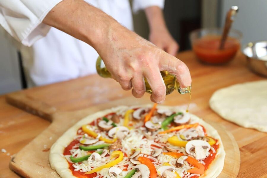 Florence: Traditional Pizza and Gelato Cooking Class + Wine - Gelato and sorbet with seasonal ingredients