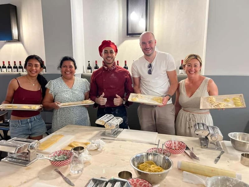 Florence: Tuscan cooking class with handmade pasta and wine - From the worktable to a proper Tuscan meal