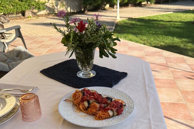 Fresh local pasta lesson in the garden - A two-and-a-half-hour cooking session