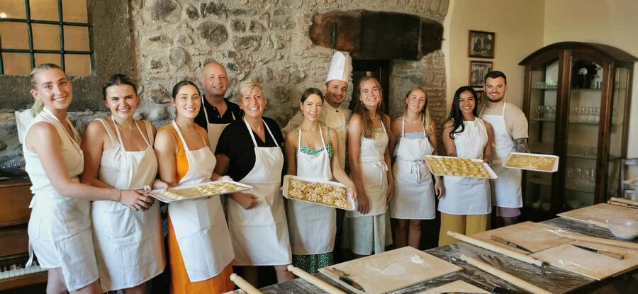 From Rome: Pasta Masterclass & Wine Tour in the Vineyard - Key points at a glance