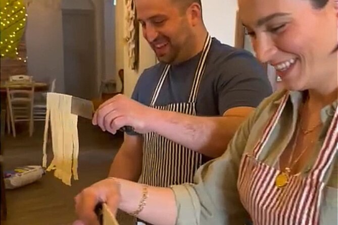 From Rome: Pasta & Tiramisù Cooking Class near Spanish Steps - Making fettuccine near the Spanish Steps