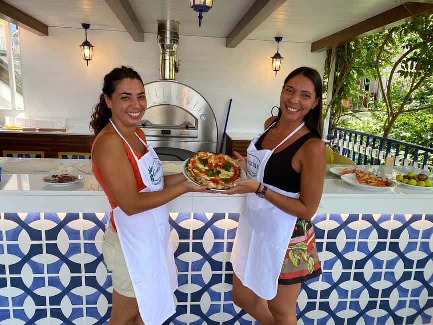 From Sorrento: Pizza-Making Class w/ View of Mount Vesuvius - Hotel Pickup Through the Sorrento Hills