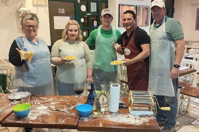 GLUTEN FREE pasta course Rome 3 TYPES OF PASTA gluten free - Why this class works especially well for gluten-free visitors