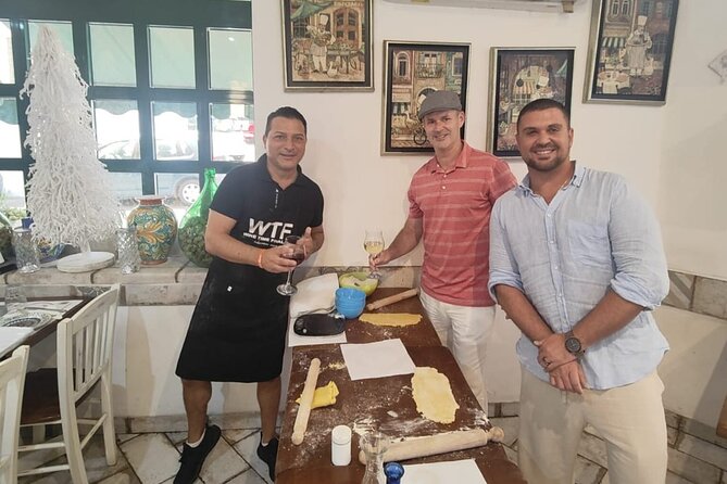 GLUTEN FREE pasta course Rome 3 TYPES OF PASTA gluten free - Timing, group size, and practical details