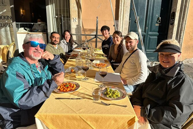 Gnocchi Cooking Class in Rome - Piazza Navona - Making gnocchi in the back of Ristorante Panzirone