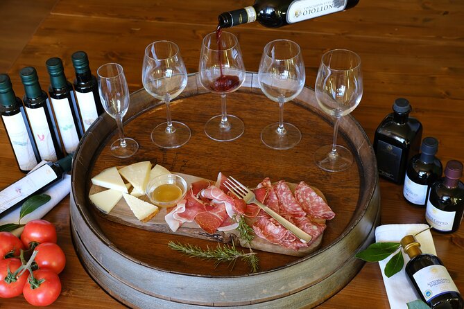 Golden Grains & Gourmet Pasta Cooking Class - A view of San Gimignano from the valley
