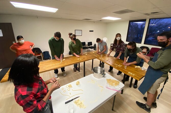 Half Day Sardinian Pasta Classes with Dining and Latin Dance - Starting with dough, not a cooking lecture