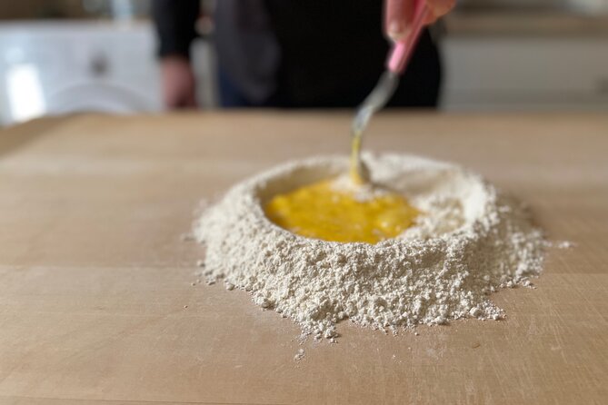 Handmade Pasta making Class with Chef Antonio - Building ragù alla Bolognese