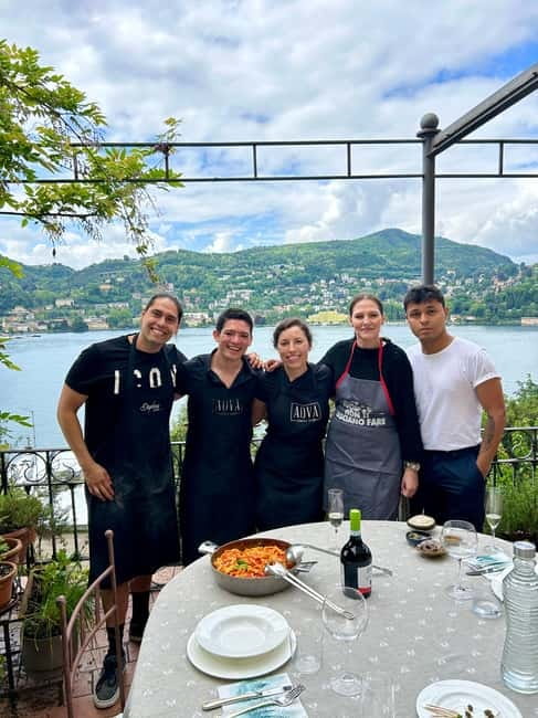 Handmade Pasta & Tiramisu Cooking Class + Stunning Lake View - Key points at a glance
