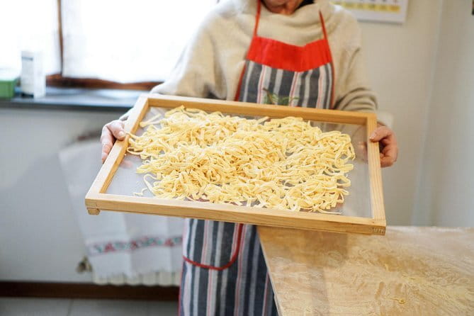 Hands-On Pasta Making Class in Central Florence with Patrizia - A four-course meal from appetizer to dessert