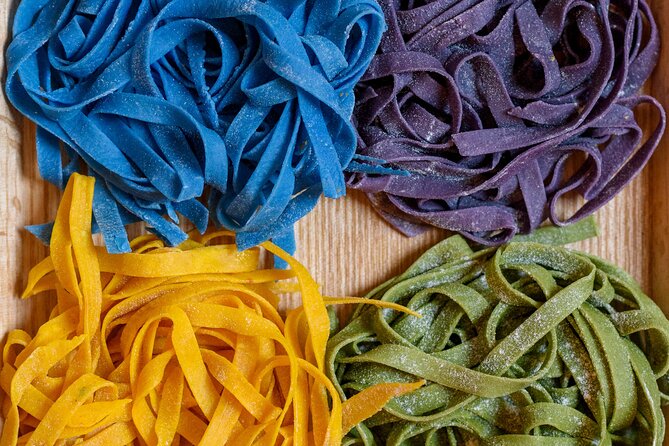 Home Cooking: Pasta Making with Natural Colors in a Tiny Group - Making purple, pink, green, and patterned pasta