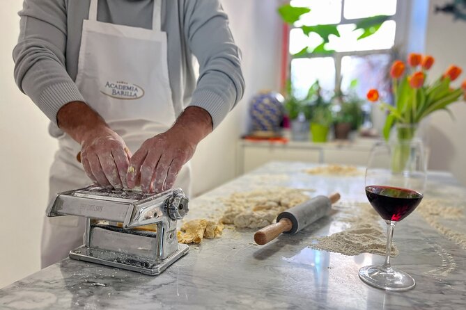 Homemade pasta Cooking Class & Home Restaurant in Rome - Rolling Dough for Tagliatelle and Maltagliati