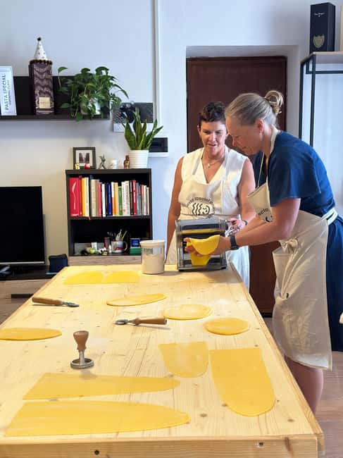 Homemade Pasta in a Peaceful Medieval Village - What you eat after the class